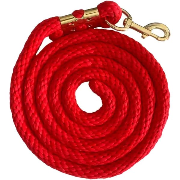 Horse Rope Training Leash with Trigger Bull Snap Cord Long Walking Leash