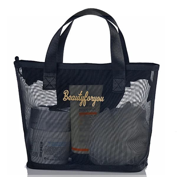 Makeup rush Reiseveske Kosmetisk toalettmappe Organizer Mesh K