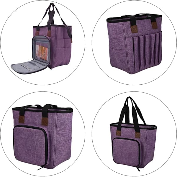Large Knitting Storage Bag, Sewing Bag, Crochet Bag, (No Accessories)