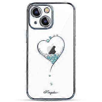 Belagt Krystall Kjærlighet Hjerte Deksel Kompatibelt Med Iphone 13 Pro Max/13 Pro/13, Støtsikkert Fullkroppsbeskyttelse Med Håndleddsrem
