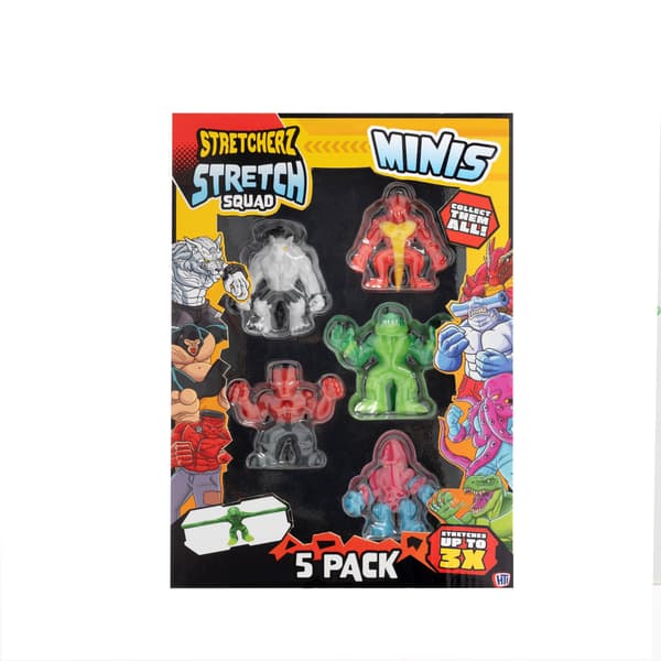 Stretch Squad Minis Venyvät Hahmot 5 kpl