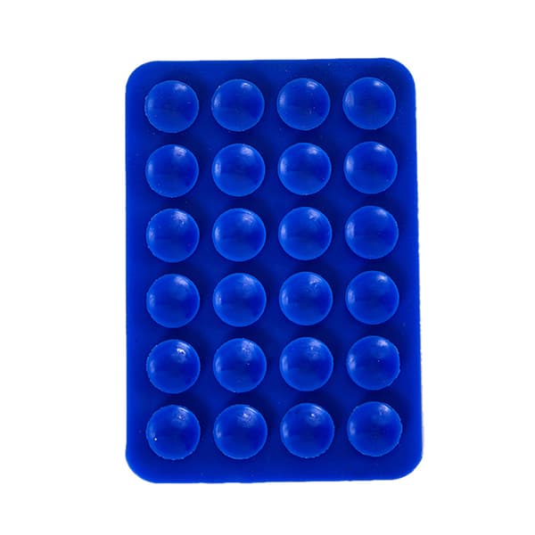 Silikon sugekoppgrep for telefon, kompatibel med de fleste deksler [JUN] Mørkeblå størrelse Dark blue size