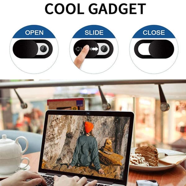 Laptop Slide 24-pack, ultratunn bärbar kameraskydd för , , dator, bärbar dator, , PC