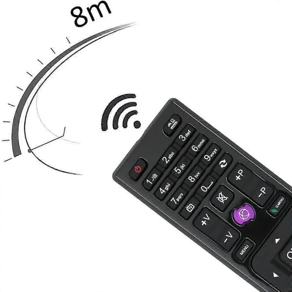 Suitable Compatible with JVC HD TV Remote Control RC4875 / RC-4875 Replacement Remote Control -