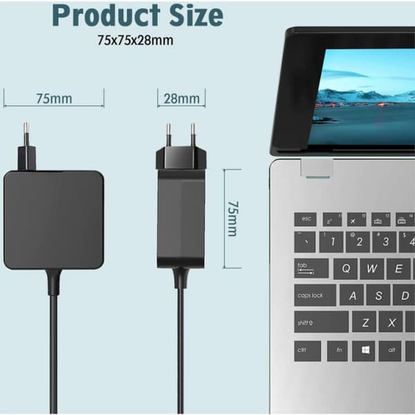 ASUS 19V 2.37A 45W (4.0 1.35mm) Bærbar Oplader