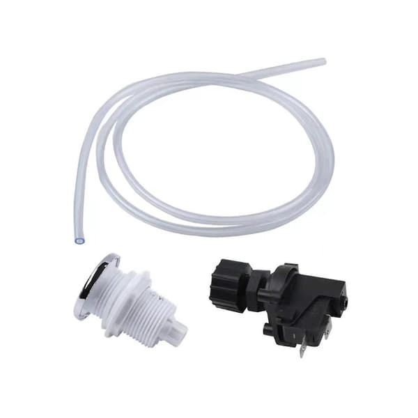 1 set pneumatic switch for waste disposal 16a on/off push button switch for bathtub spa jetted whirlpool jet tool