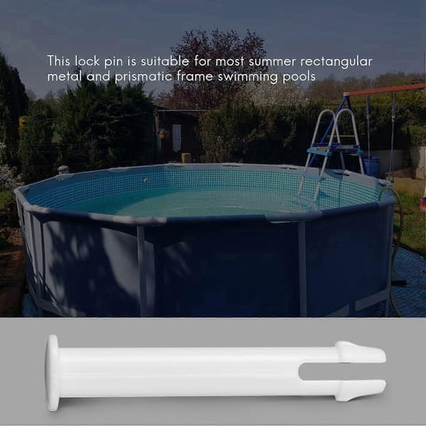 24 stk. ABS Pool Samlingsstifter, 6 cm/2,36 tommer Hættesæt Tætninger til Pool 28270-28273