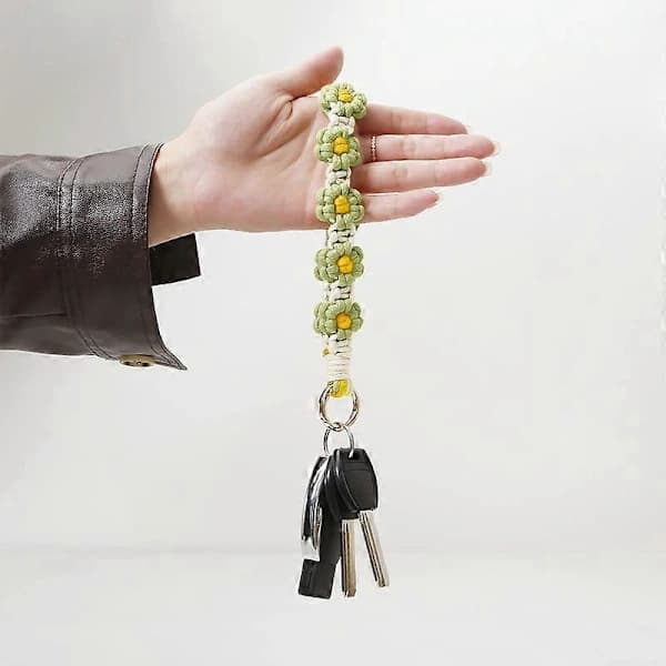 Nøglering Håndlavet Nøglering Armbånd Nøglekæde Nøglebånd