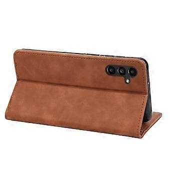 Mobile Phone Case for Samsung Galaxy A55 5G in PU Leather, Shockproof, Wallet Design (Style D)