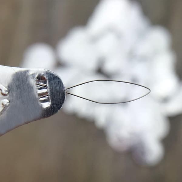 20 stk Nålitreder Symaskin Aluminium Håndnål Th