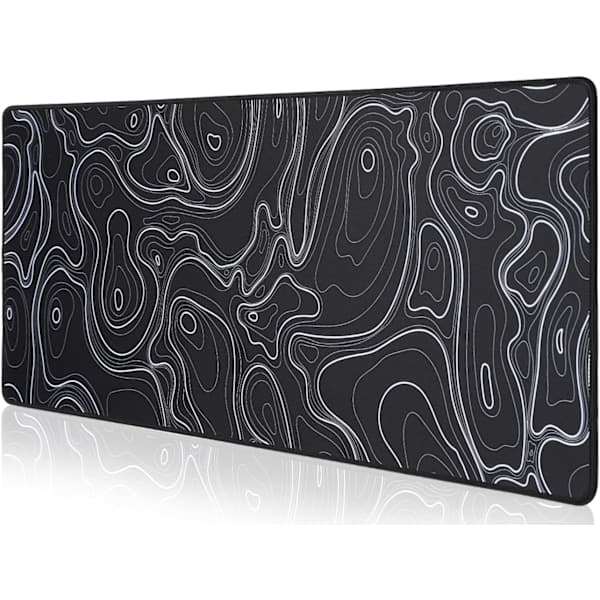Large Gaming Mouse Pad Laptop Keyboard Mat with Non-Slip Rubber Base