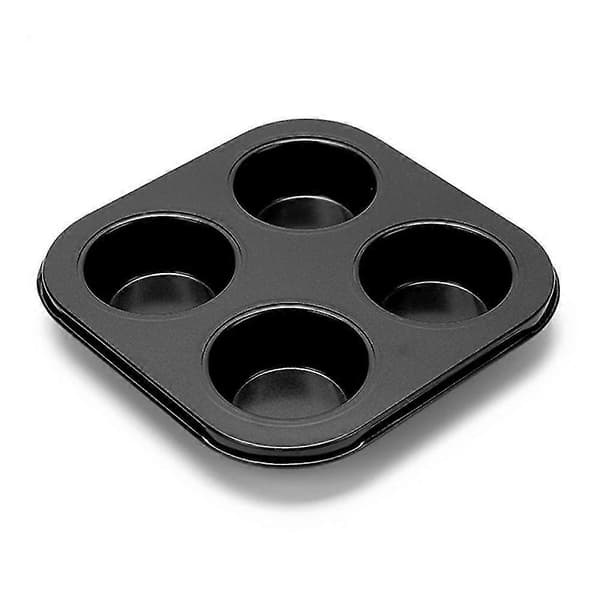 Muffinsform - Non-stick Cupcake Bageplade - Café Bar Og Restaurant black