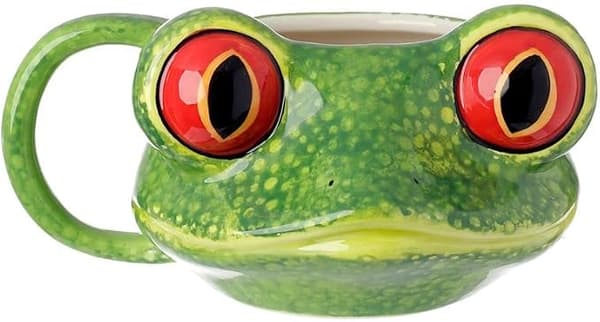 3D-nyhetsmugg skogsdjur 400 ml för varma drycker, te, kaffe, varm choklad