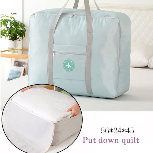 Oxford-stoff sammenleggbar bærbar oppbevaringspose, 56*24*45CM