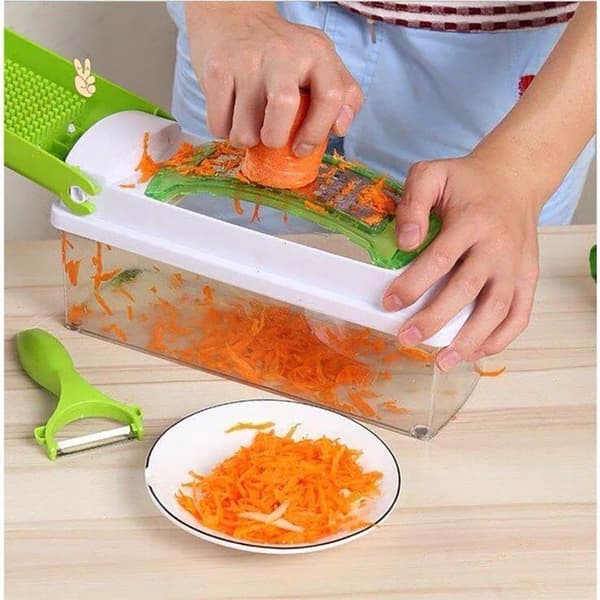 Nicer Dicer Plus Grønnsakskutter - Grønnsaker og Frukt