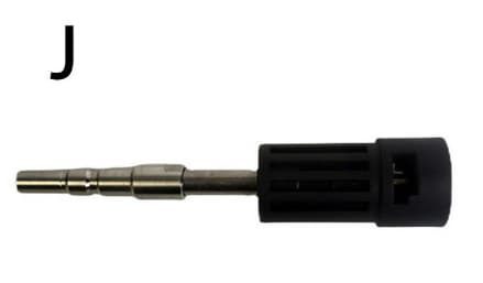 Adapter for høytrykksspyler for Kärcher K-serien J