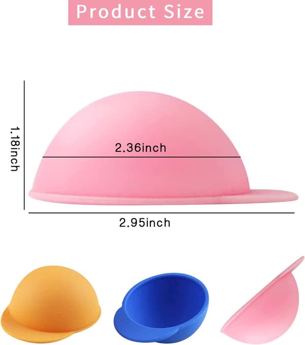 4x Silikone sodavandsdåselåg Rød Röd one size