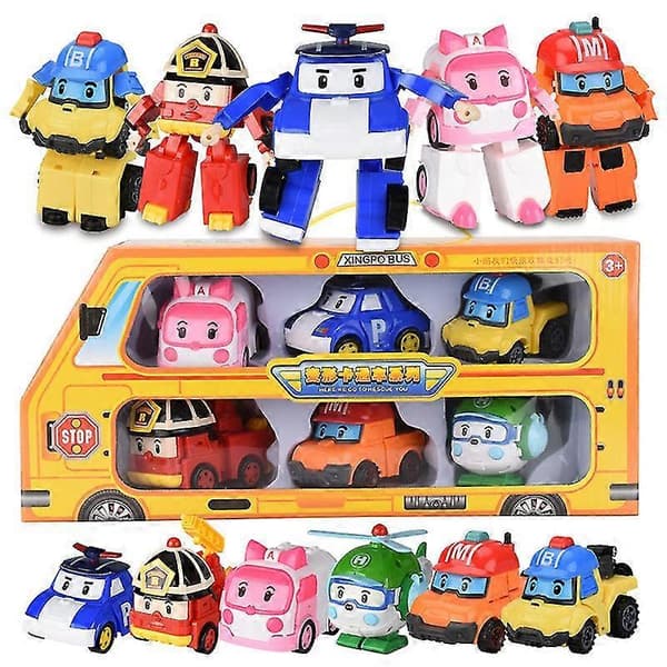 Robocar Poli Transformer Billeksaksset-Yogu