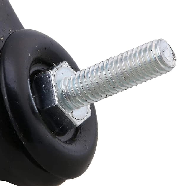 4 stk kraftige 240 kg M8x25 mm PU drejehjul vogn møbel-FX-