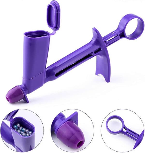 2 stk. Perleapplikator i plast til sukkerperler, kagedekoration, roll-on applikator-mxbc
