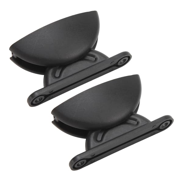 RV Dørholder Kit Bueformet Nylon Dørstopper Festholder til Campingvogn Autocamper Sort