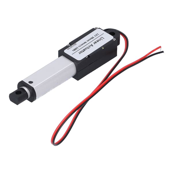 Lineær aktuator 30 mm DC 12V Støyreduserende Kortslutningsbeskyttelse Vanntett Mini Elektrisk Lineær Aktuator 4mm/s-150N