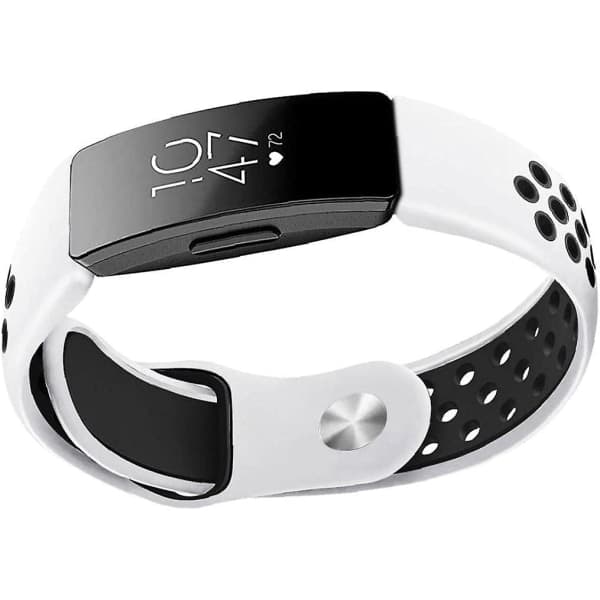 Urrem kompatibel med Fitbit Inspire Blødt armbånd Udskiftning Hvid, smart tilbehør