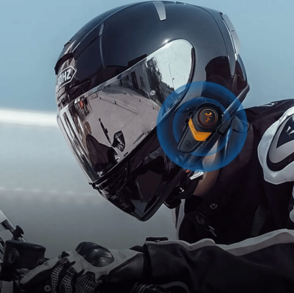 Motorcykel Intercom Headset LX3 Gul