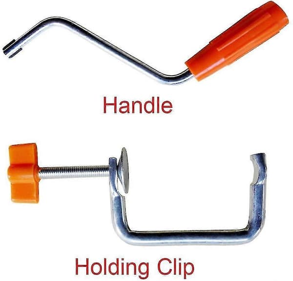Pasta Machine Holder Kitchen Home Decor Handle Metal Tool Parts Handheld Fixing Noodle Maker Replacement Durable Manual Clamp (holding clamp)