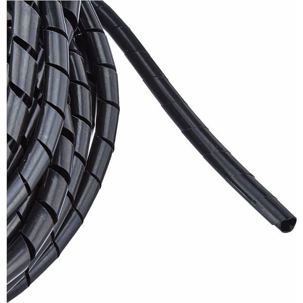 Svart spiral ledningsbeskyttelse - 10m00, T-Audace