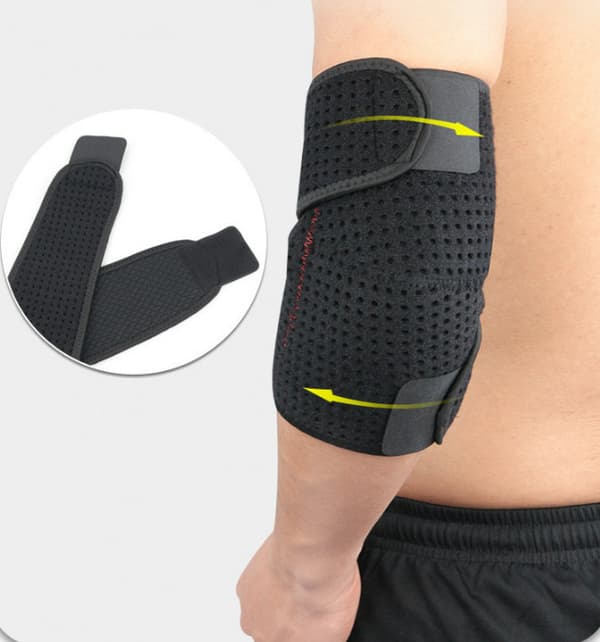 Breathable Compression Elbow Brace for Sports Brun