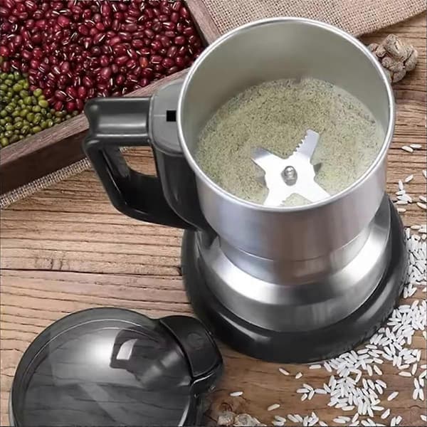 Electric Coffee Grinder for Spices and Grains - Compact Home Grinder [JUN] As Shown As Shown