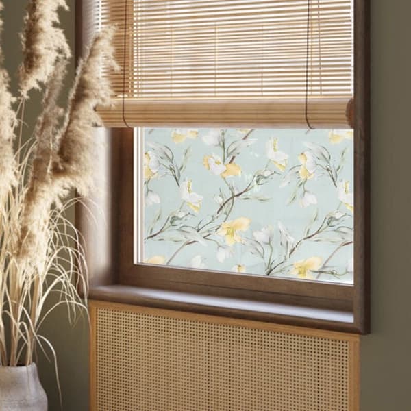 Static Window Film for Privacy, Removable Decorative Window Sticker