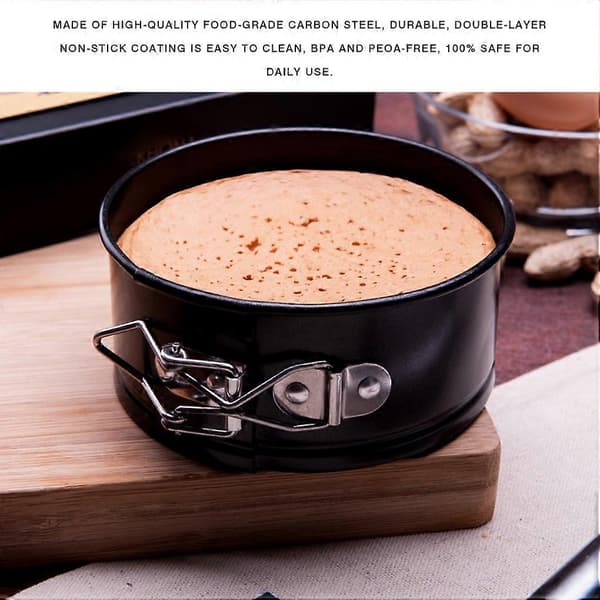 3 stk/sæt Kageform Spænde Non-Stick Bageplade DIY Bageform Køkkentilbehør