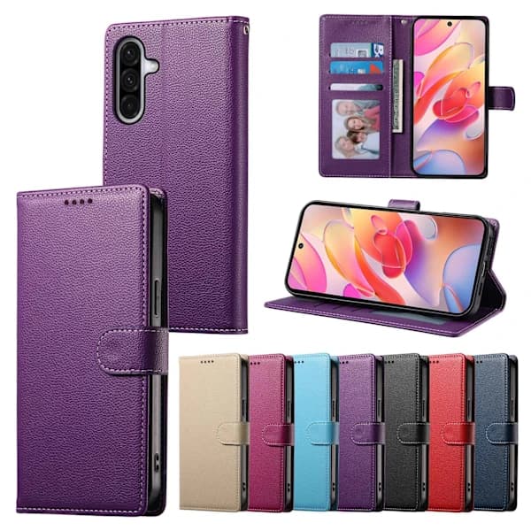 Magnetisk Flipcover til Samsung Galaxy A17 5G, Mørkeblå [JUN]