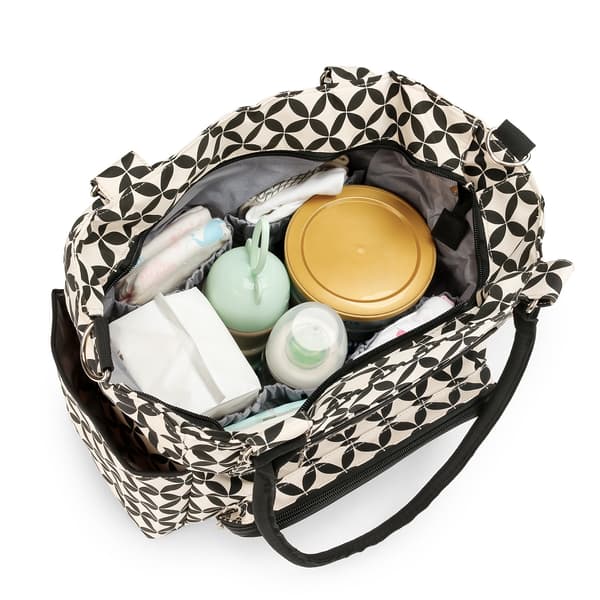 Hvid mammavæske håndtaske