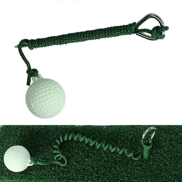 Golf Fly Rope Driving Ball -harjoitusväline Kannettava golfpallo narulla