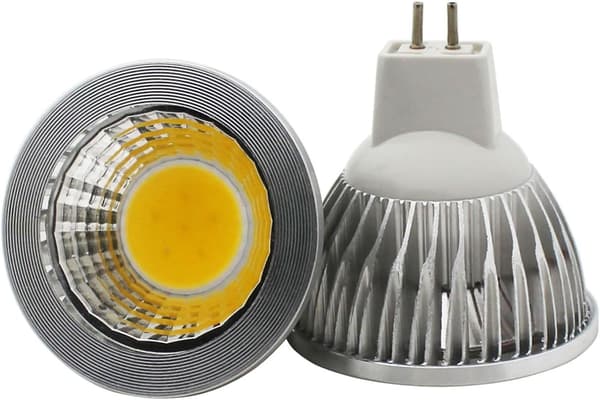 6-pak MR16 3W LED-pærer Kompatible med forskellige mærker [JUN]