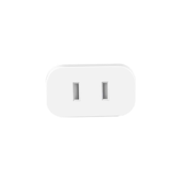 Europeisk standard vit kontakt 4,0 mm reseadapter-FX-
