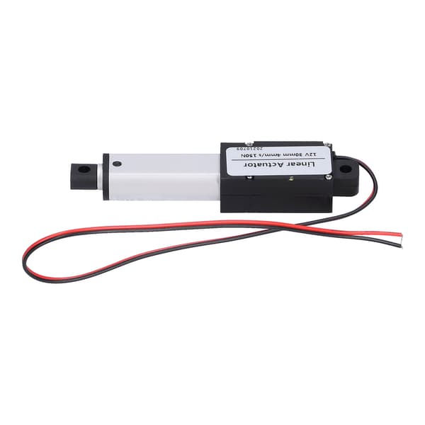 Lineær aktuator 30 mm DC 12V Støyreduserende Kortslutningsbeskyttelse Vanntett Mini Elektrisk Lineær Aktuator 4mm/s-150N