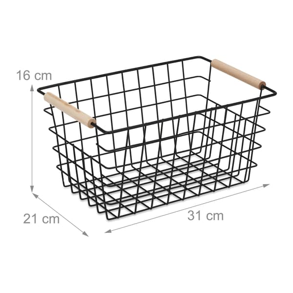 Metallikori puukahvoilla