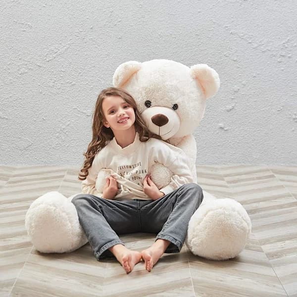 Kæmpe bamse tøjdyr til kæreste eller børn 80 cm