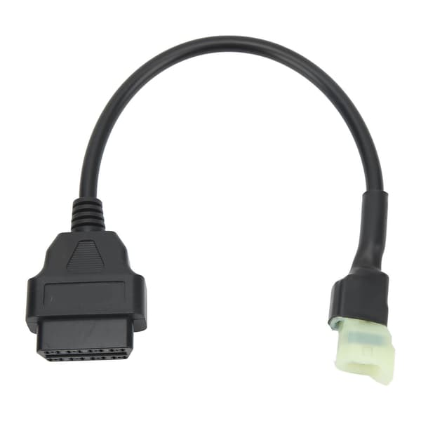 OBD2 16-pin to 4-pin Diagnostic Adapter OBD Code Reader Connection Cable Support K-Line for Motorcycles
