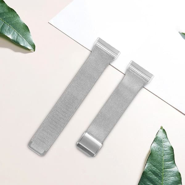 For Fitbit Versa 4/Sense 2 klokke i rustfritt stål Milanese Smart Band Klokkereim erstatning