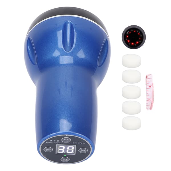 Electric Gua Sha Scraping Massager 6 Gears Adjustable Negative Pressure Scraping Machine 0.6 0.6