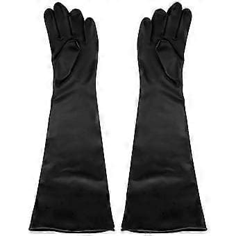 Heavy-Duty Sandblasting Gloves for Cabinets & Machines, 60x20cm Durable Rubber