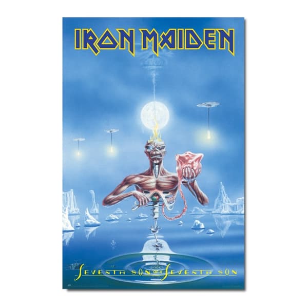 Affisch - Iron Maiden – Seventh Son of a Seventh Son multifärg multicolor