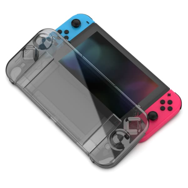 Krystallklart Beskyttelsesdeksel til Nintendo Switch Svart Transparent