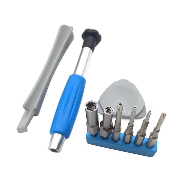 Skruvmejselset Reparationsverktygssats Säkerhet för Switch, Wii, Wii U, NES, SNES, DS Lite, GBA, GameCube