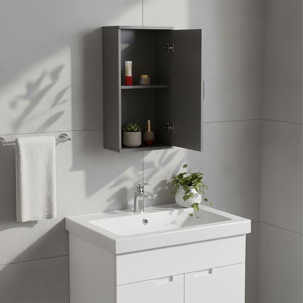 Bathroom Cabinet, Adjustable Shelves, Space-Saving